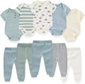 BIGBIGKISS Baby Bodysuit and Pant Set 10Pcs Baby Boy Girl Clothes Outfits | by BIGBIGKISS