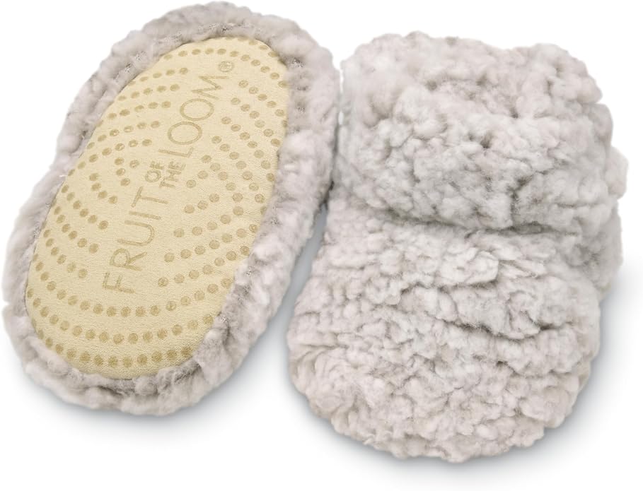Fruit of the Loom Cozy Thermal Wrap Booties by FruitoftheLoom