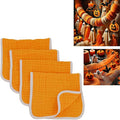 Muslin Burp Cloths Large 20 by 10 Inches 100% Cotton 6 Layers Extra Absorbent by Synrroe