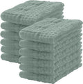 Lovely Care 12 Pack Muslin Burp Cloths 100% Cotton Muslin Cloths Large by Lovely+Care