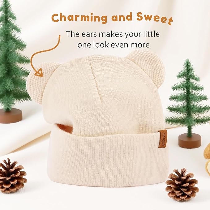 DANMY Baby Beanie Warm Winter Hat - Image 3