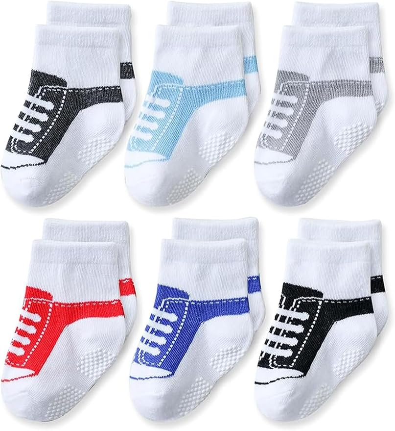 EPEIUS Unisex Baby Girls Boys Non-Slip Socks by EPEIUS