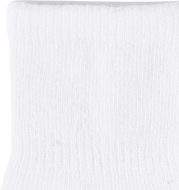 Gerber baby-boys 8-pack Wiggle-proof Jersey Crew Socks - Image 3