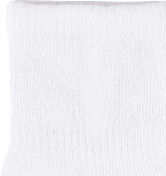 Gerber baby-boys 8-pack Wiggle-proof Jersey Crew Socks - Image 3