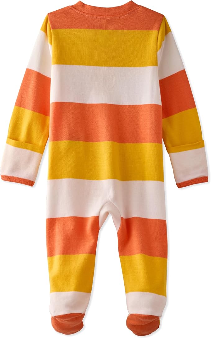 Butterblu Scout Sleep & Play 100% Organic Cotton Footed Zip Front PJs | GOTS - Image 3