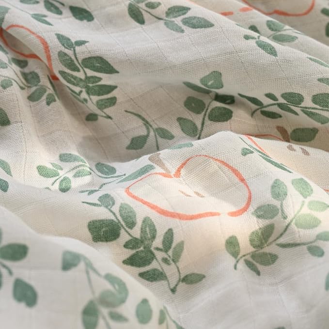 GLLQUEN BABY Receiving Blankets Muslin Swaddle Blanket - Image 5
