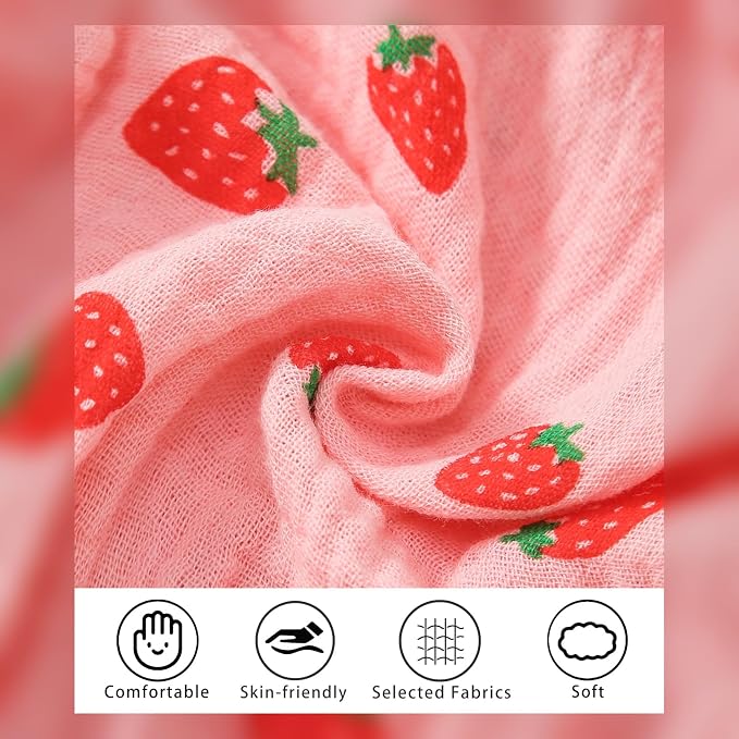 Baby Girl Floral Smocked Romper Outfit - Image 5