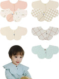 Konny Baby Bib 3/5/7-Pack Set, 360 ​​° Rotate, Soft and Absorbent Drooling by Konny