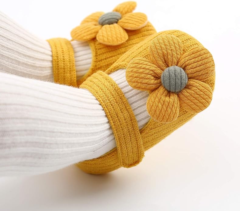 Ohwawadi Infant Baby Boys Girls Slippers Cozy Fleece Booties Soft Bottom Warm - Image 2