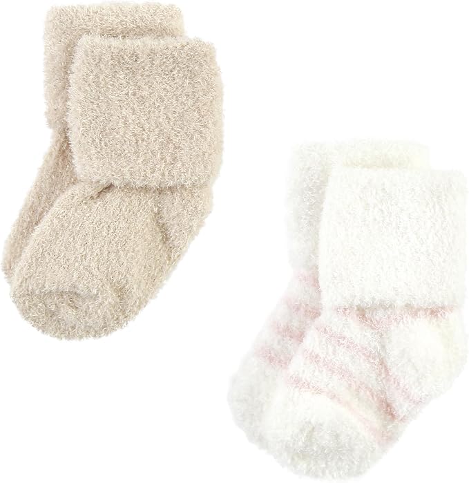 Hudson Baby Baby 8-pack Cotton Rich Newborn and Terry Socks - Image 4