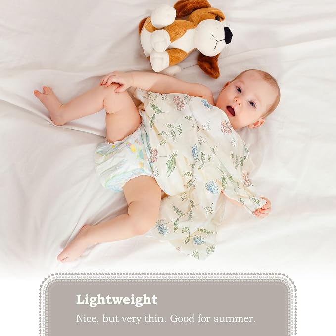 Moonybaby 100% Organic Swaddle Helps to Reduce The Moro Reflex, Certified by - Image 5