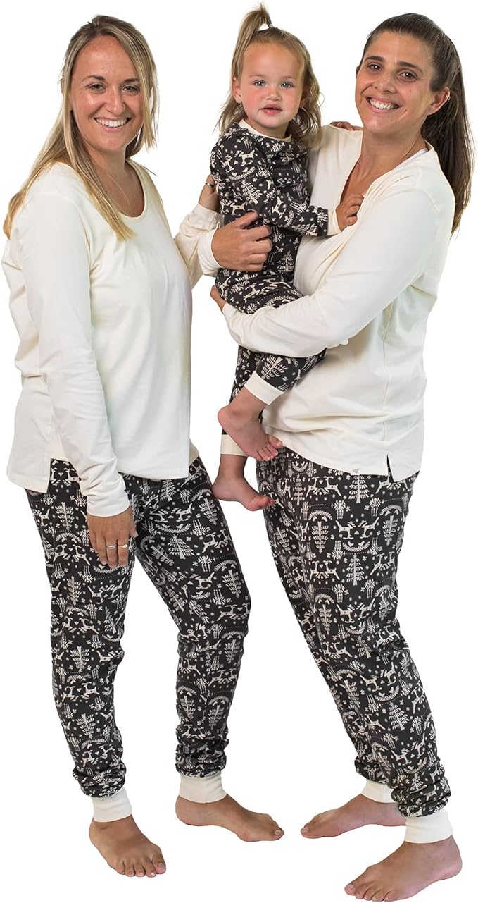 Burt's Bees Baby Matching Family Jammies, Organic Cotton, Holiday Pajamas by BurtsBeesBaby