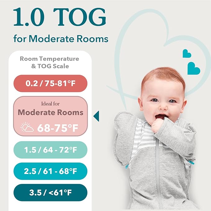 Love to Dream Swaddle UP, Baby Sleep Sack, Self-Soothing Swaddles - Image 4