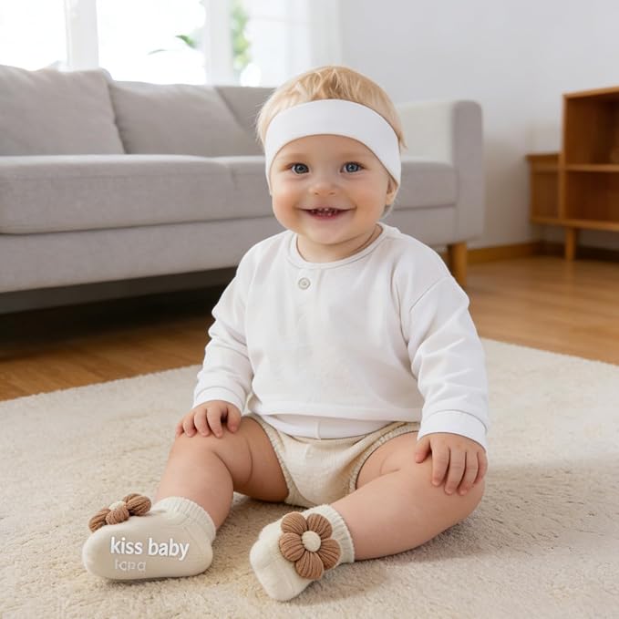 Baby Socks Non-Slip Grips for Babies - Image 6
