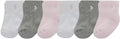 Polo Ralph Lauren Baby’s Classic Sport Ankle Socks, 6 Pair Pack, Soft Stretchy by Unknown