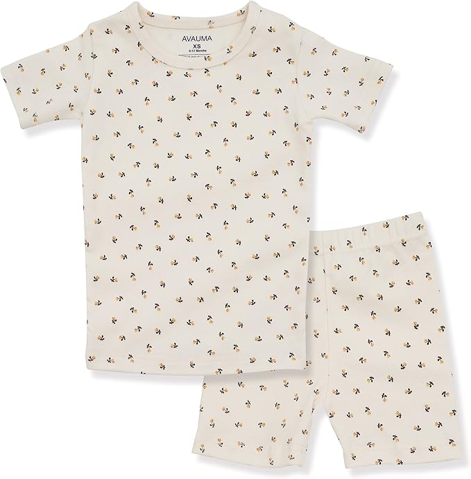 AVAUMA Baby Boys Girls Pajama Set 6M-7T Kids Cute Toddler Snug fit Pattern by AVAUMA