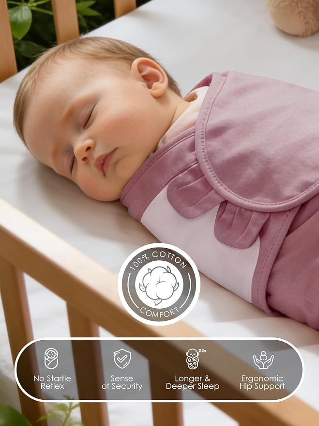 Newborn Swaddle Blanket Wrap 0-6 Months - Image 4