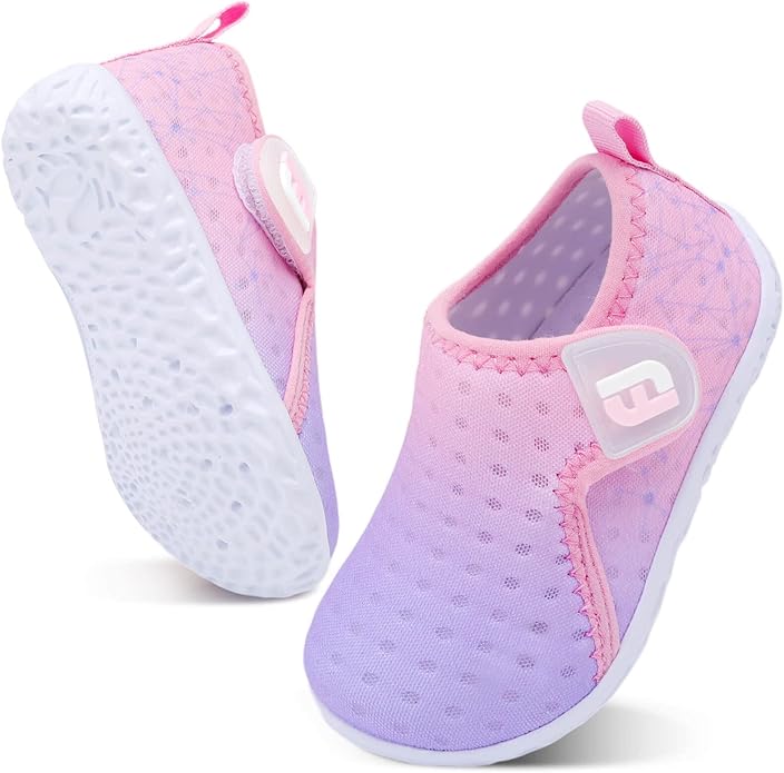 JOINFREE Baby Toddler Water Shoes Boys Girls Sandals Barefoot Kids Breathable Sneakers Shoes for Walking Running