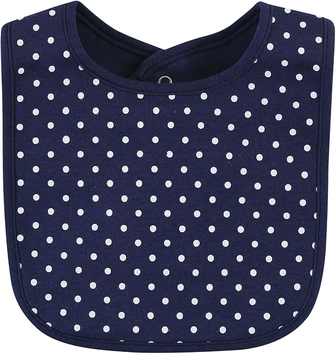Hudson Baby Unisex Baby Cotton Bib and Headband Set - Image 5
