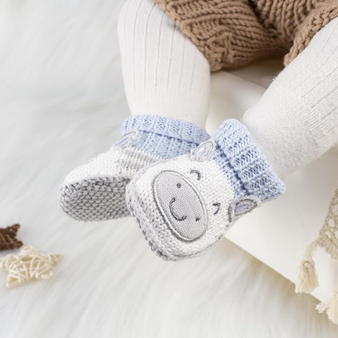 Baby Booties Newborn Infant Hand Crochet Knit Cotton Shoes Booties First - Image 6