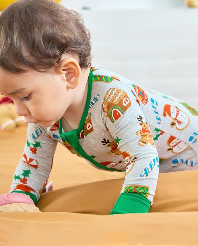 babee Reshinee Bamboo Viscose Baby Footie Pajama, Zipper Sleeper Boys Girls - Image 9