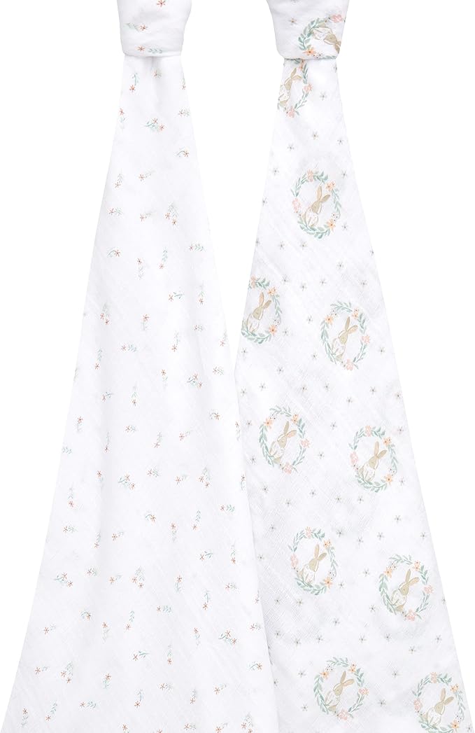 aden + anais Essentials Swaddle Blanket, Muslin Blankets - Image 2