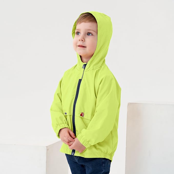 Volunboy Toddler Boys Spring Windbreaker Lightweight Jacket | baby boy - Image 4