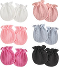 AQOKKA Newborn Baby Mittens No Scratch Cotton Elastic Wrist Gloves Infant by AQOKKA