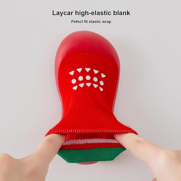 Hstyle Baby Sock Shoes Toddler Boys Walking Shoes Infant Slippers Sneakers | - Image 6