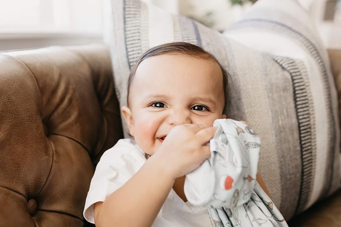Copper Pearl Swaddle Blankets for Newborns | Soft Stretchy Receiving Blankets - Image 9