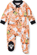 Burt's Bees Baby Girls' Organic Cotton, Sleep and Play Footed Pajamas | Easy by BurtsBeesBaby