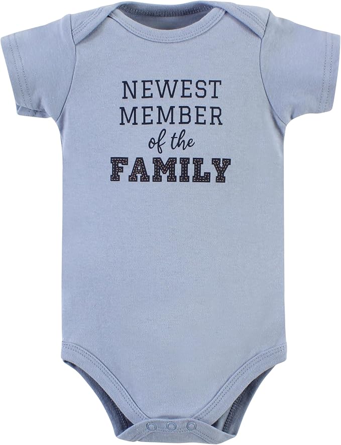 Hudson Baby Unisex Baby Cotton Bodysuits 5-pack - Image 5
