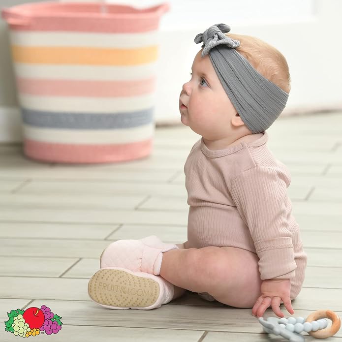 Fruit of the Loom Cozy Thermal Wrap Booties - Image 2