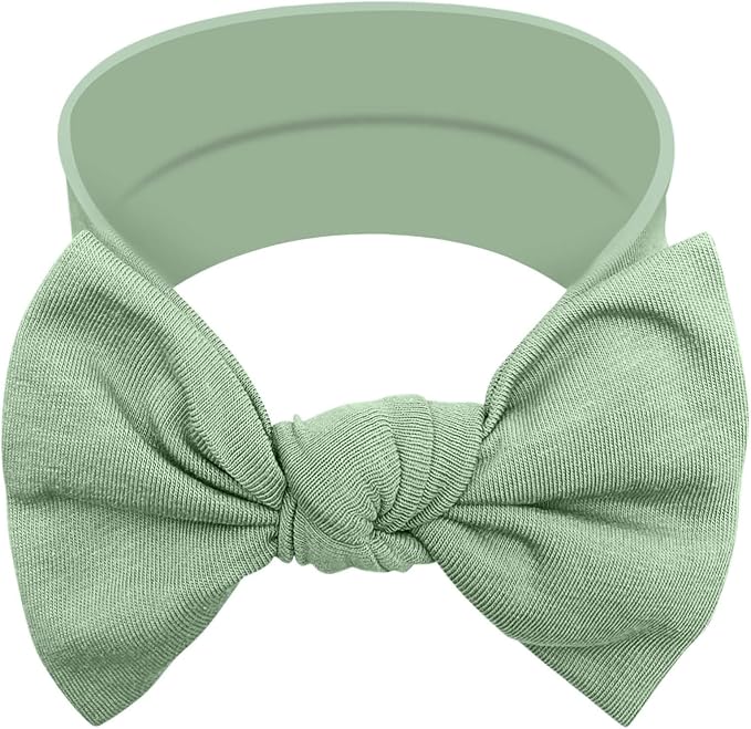 Baby Girl Headbands-Infant, Toddler Cotton Handmade Hairbands by BGBabygiz