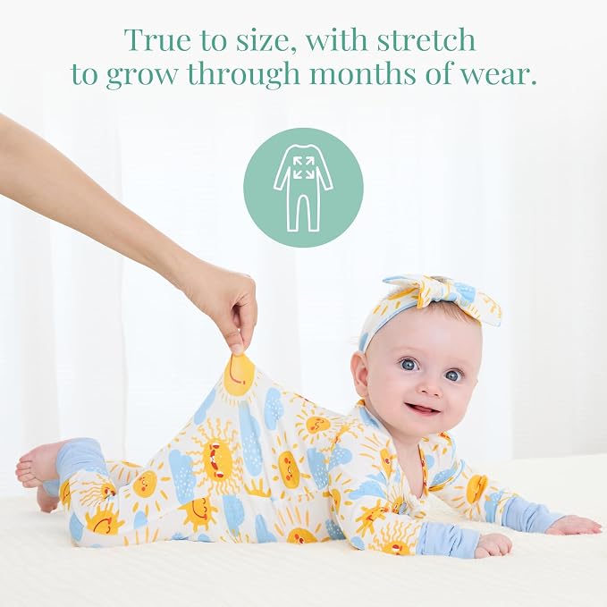 PATPAT Bamboo Viscose Baby Footie - Image 6