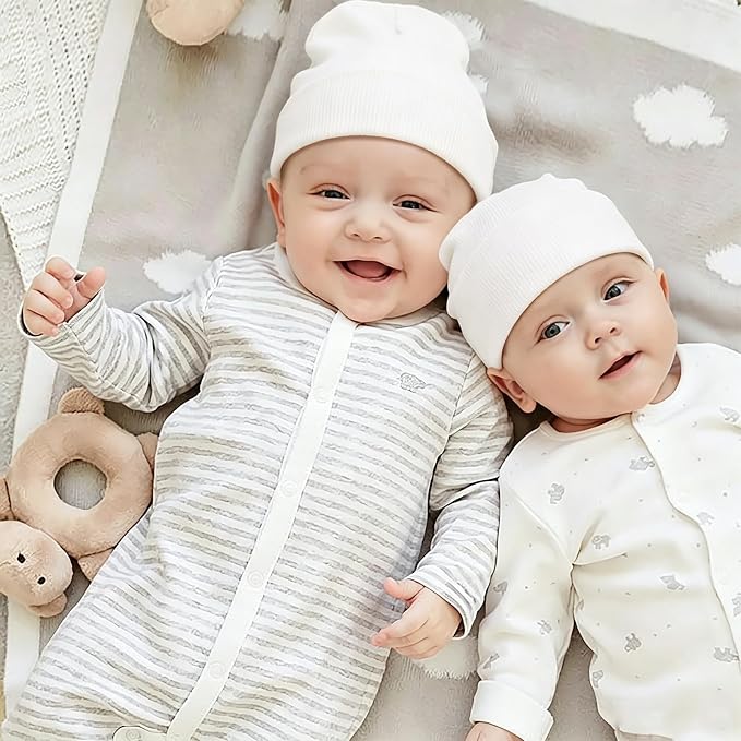 DRESHOW BQUBO 6 Pack Baby Newborn Hats Set - Image 4