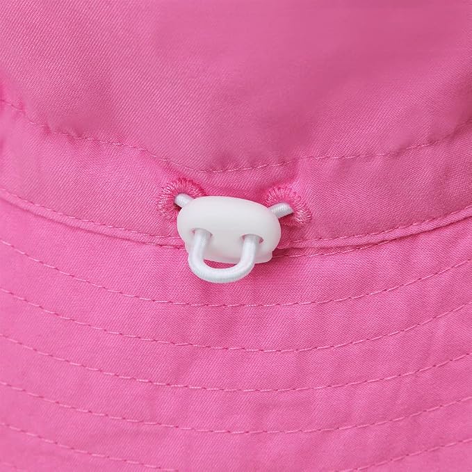 Baby Sun Hat Smile Face UPF 50+ Toddler Bucket Hat - Image 4