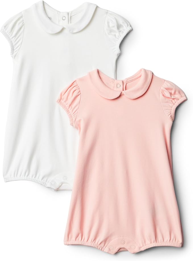 Amazon Essentials x Sofia Grainge Baby Girls' Cotton Short Sleeve Romper by AmazonEssentials