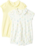 Amazon Essentials x Sofia Grainge Baby Girls' Cotton Short Sleeve Romper by AmazonEssentials