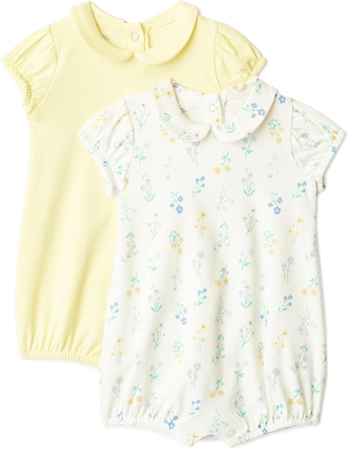 Amazon Essentials x Sofia Grainge Baby Girls' Cotton Short Sleeve Romper by AmazonEssentials