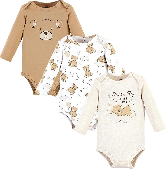 Hudson Baby Unisex Baby Cotton Bodysuits by HudsonBaby