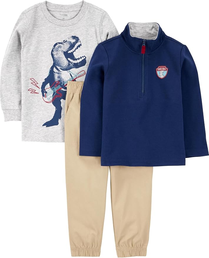 Simple Joys by Carter's Baby Boys 3-piece Playwear Set by SimpleJoysbyCarters