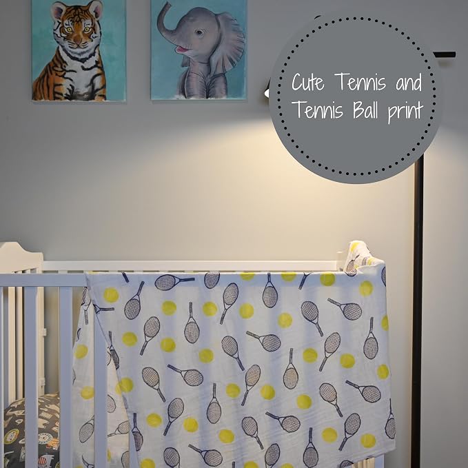 LollyBanks Baby Swaddle Blankets, 100% Organic Cotton Muslin Baby Blanket | 47" - Image 7