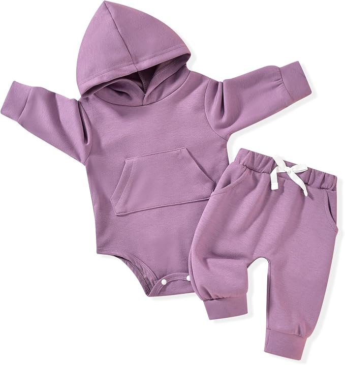 Aalizzwell Infant Baby Winter Hoodie Outfit by Aalizzwell