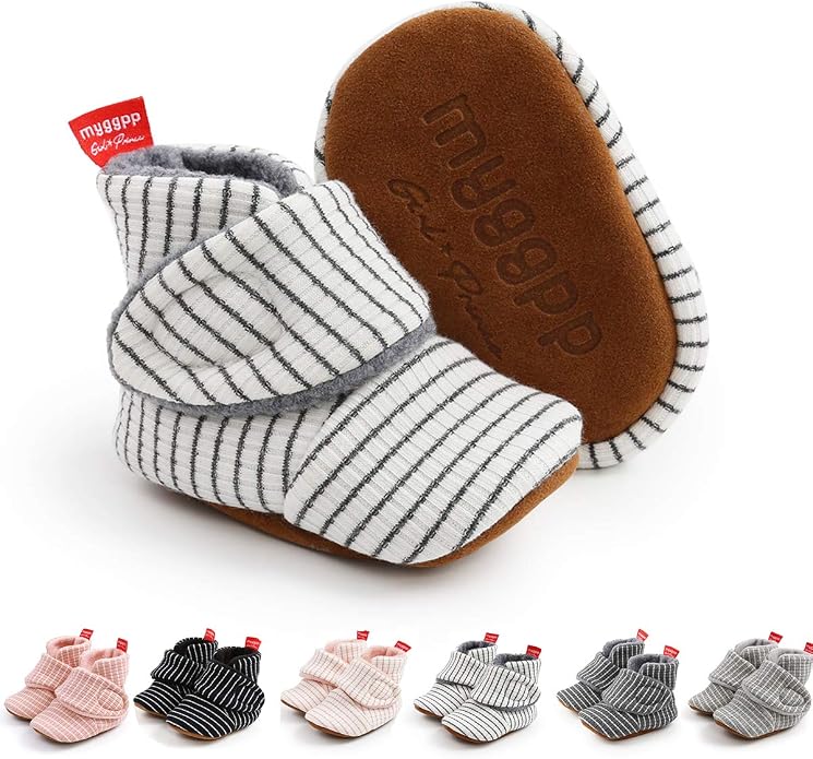 Ohwawadi Infant Baby Slippers Girls Boys Booties Warm Baby Socks Shoes Newborn by Ohwawadi