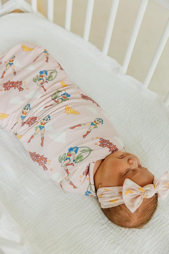 Copper Pearl Swaddle Blankets for Newborns | Soft Stretchy Receiving Blankets - Image 8