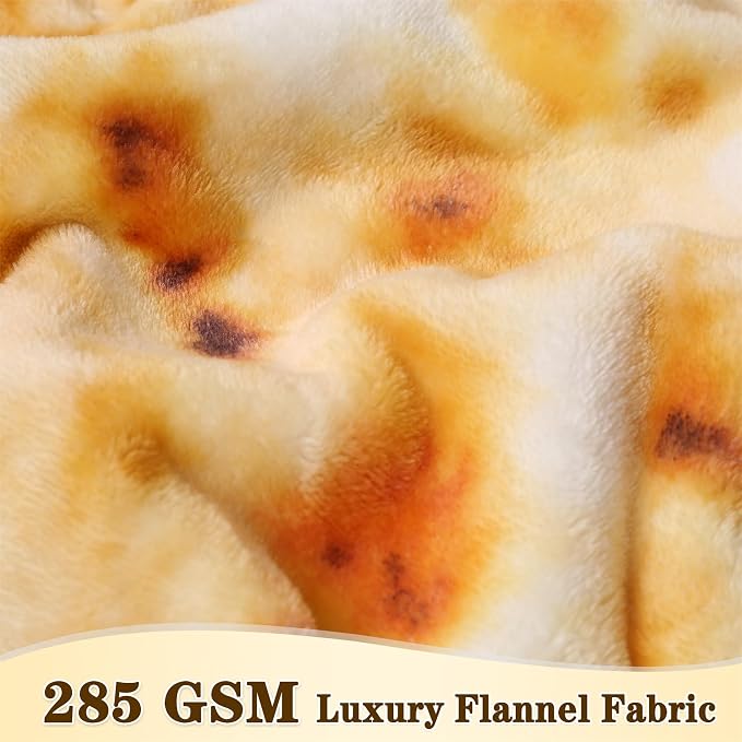 mermaker Burrito Tortilla Taco Blanket 80 inches - Image 5