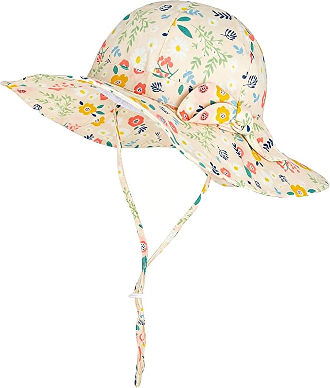 Baby Toddler Sun Protection Bucket Hat Infant Beach Summer Hats by UrbanVirgin