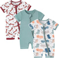 OPAWO Bamboo Sleepers for Baby Boy Pajamas Bamboo Pajamas Baby Romper 0-24M | 2 by OPAWO
