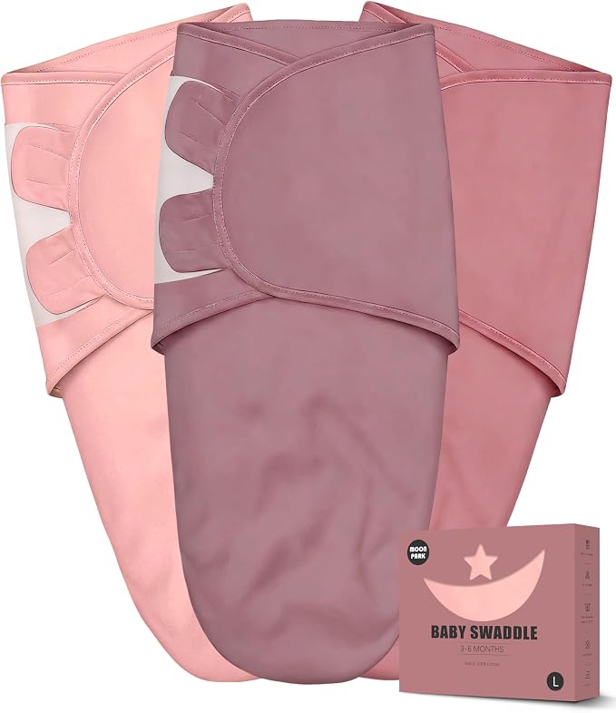 Newborn Swaddle Blanket Wrap 0-6 Months by MOONPARK